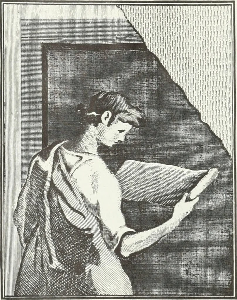 An illustration from Il primo libro del trattato delle perfette proporzioni, di tutte le cose che imitare, e ritrarre si possano con l'arte del disegno, 1567, leaf 1