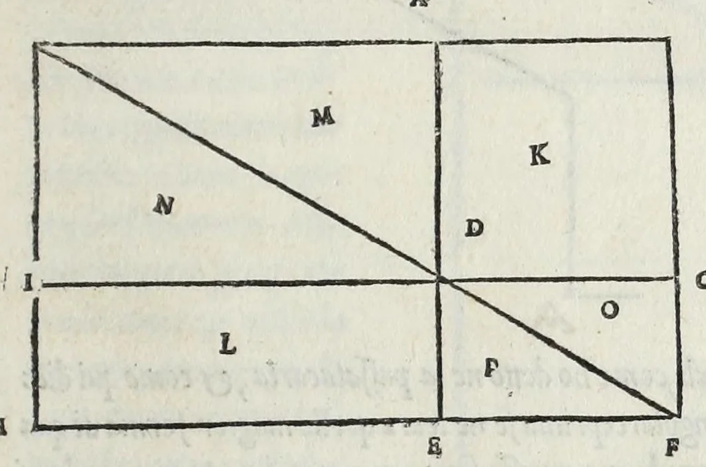 An illustration from Il primo[-secondo] libro d'architettura, 1551, leaf 13