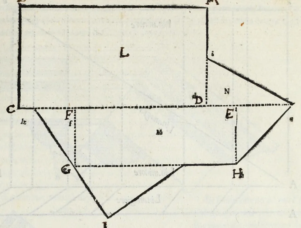 An illustration from Il primo[-secondo] libro d'architettura, 1551, leaf 15