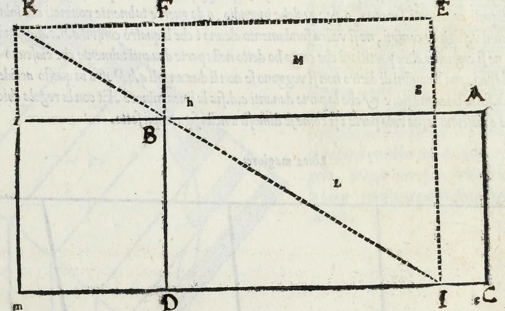An illustration from Il primo[-secondo] libro d'architettura, 1551, leaf 15