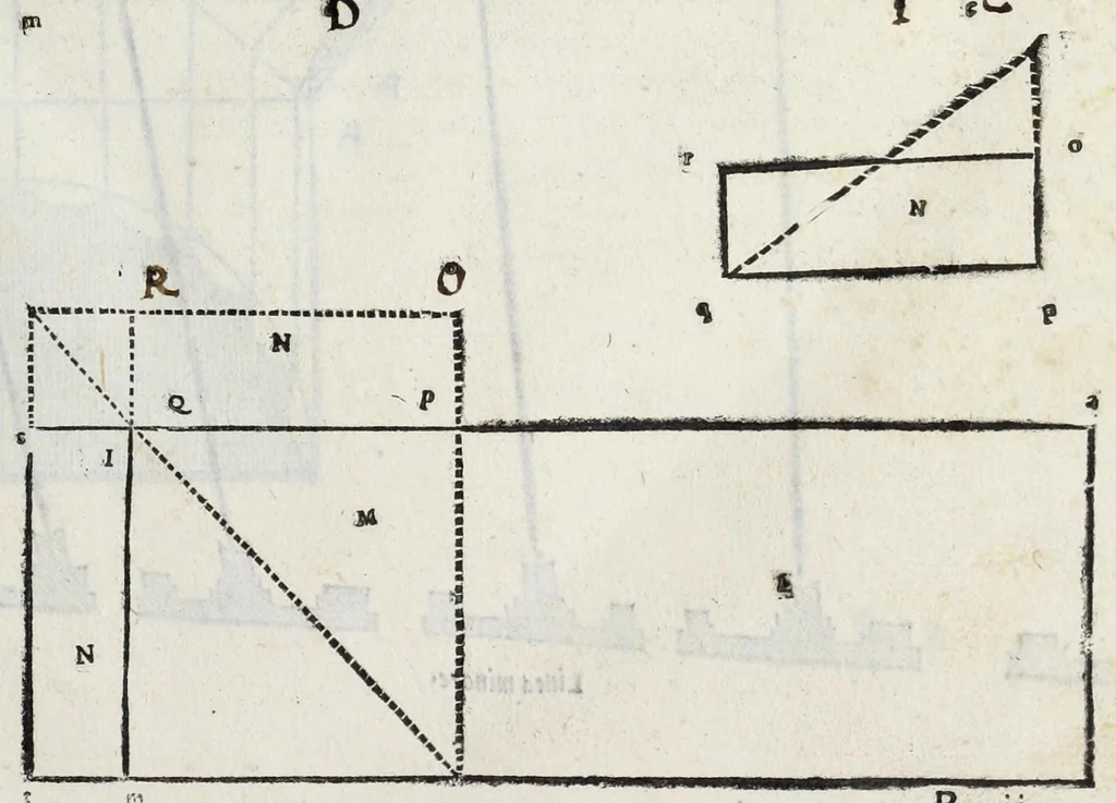 An illustration from Il primo[-secondo] libro d'architettura, 1551, leaf 15