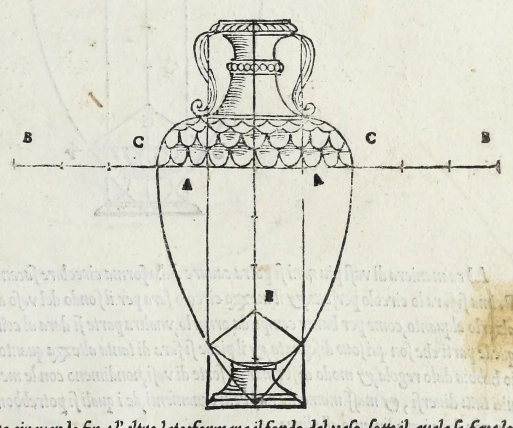 An illustration from Il primo[-secondo] libro d'architettura, 1551, leaf 27