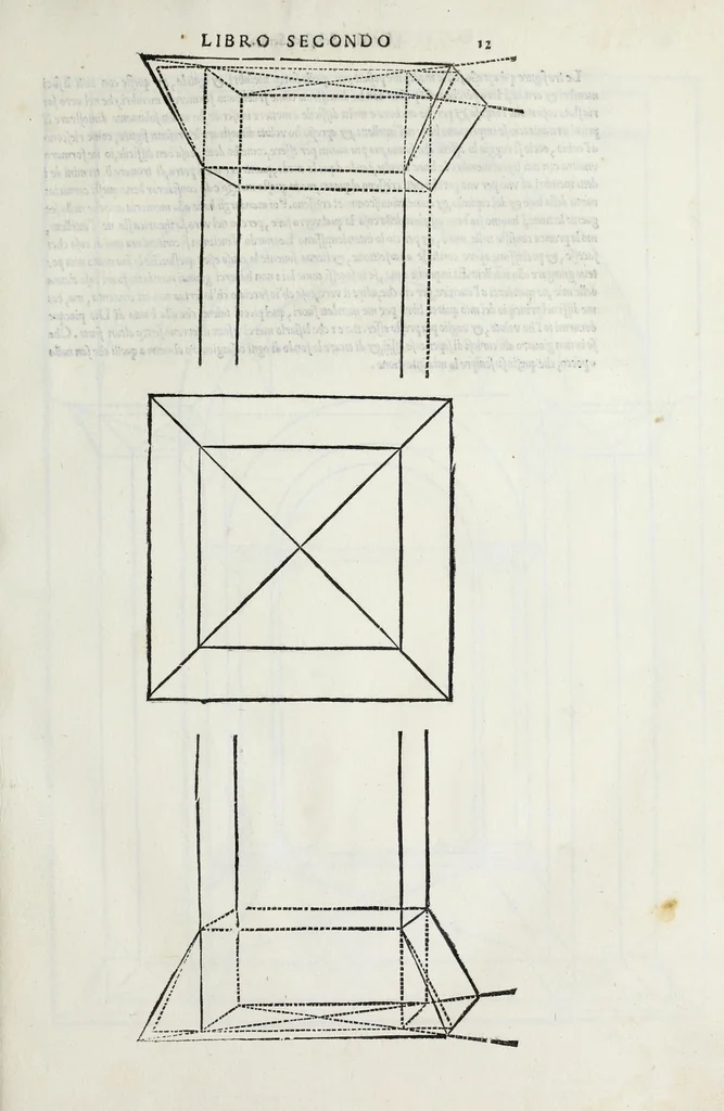 An illustration from Il primo[-secondo] libro d'architettura, 1551, leaf 59