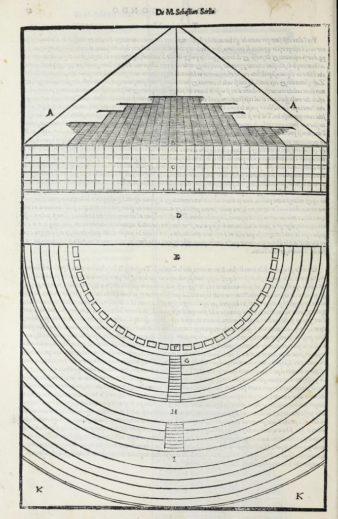 An illustration from Il primo[-secondo] libro d'architettura, 1551, leaf 90