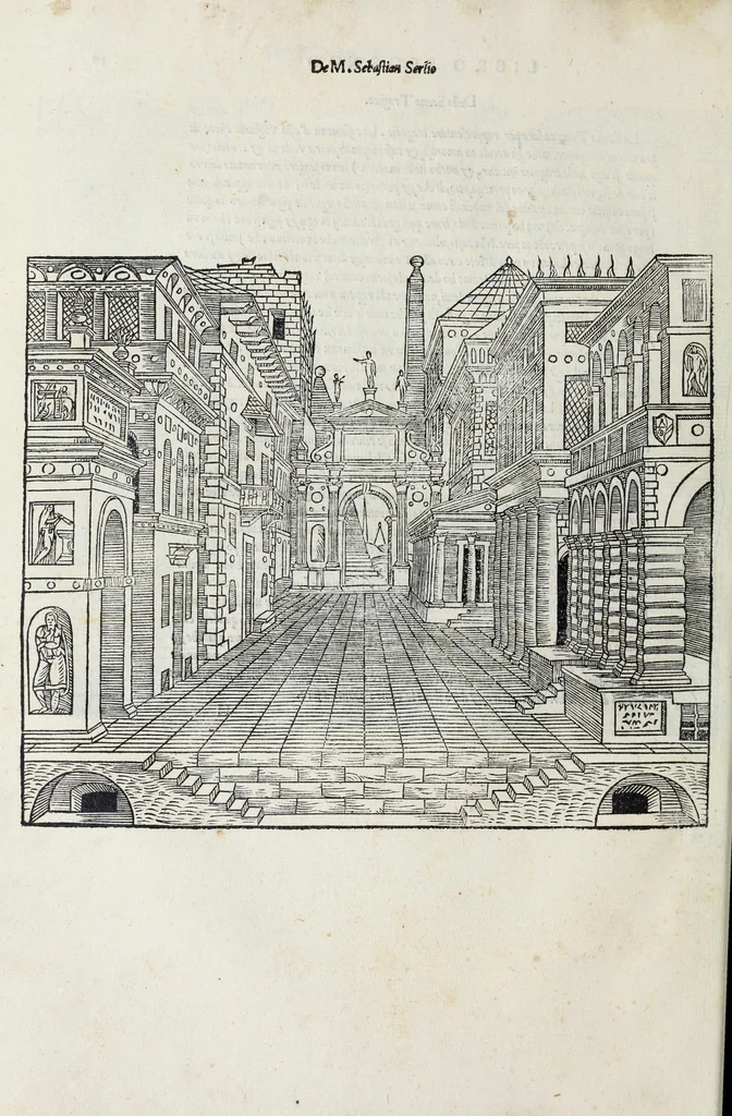 An illustration from Il primo[-secondo] libro d'architettura, 1551, leaf 94