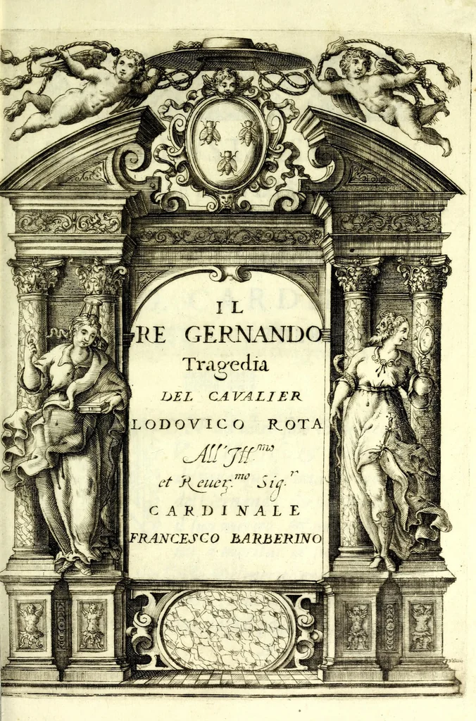 An illustration from Il re Gernando : tragedia, 1624, leaf 5