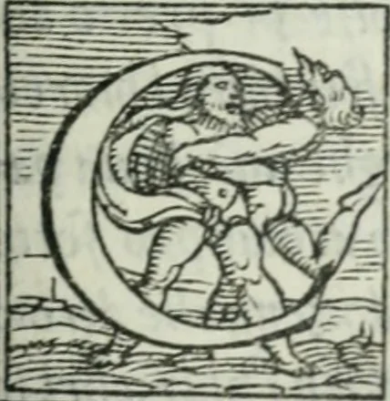 An illustration from Il rimanente de le piacevole, et ingeniose lettere indirizzate a diuersi, con bellissime argutie. Sotto varii, et sottilissimi discorsi, dechiarati, 1557, leaf 18