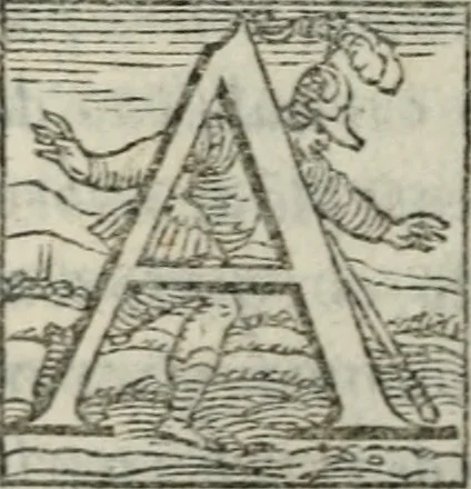 An illustration from Il rimanente de le piacevole, et ingeniose lettere indirizzate a diuersi, con bellissime argutie. Sotto varii, et sottilissimi discorsi, dechiarati, 1557, leaf 31