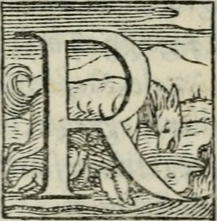 An illustration from Il rimanente de le piacevole, et ingeniose lettere indirizzate a diuersi, con bellissime argutie. Sotto varii, et sottilissimi discorsi, dechiarati, 1557, leaf 33