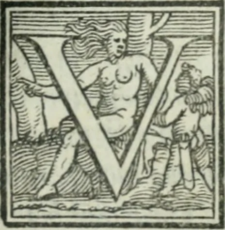 An illustration from Il rimanente de le piacevole, et ingeniose lettere indirizzate a diuersi, con bellissime argutie. Sotto varii, et sottilissimi discorsi, dechiarati, 1557, leaf 50