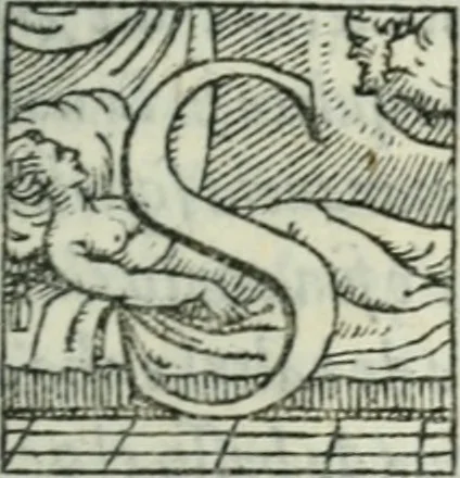 An illustration from Il rimanente de le piacevole, et ingeniose lettere indirizzate a diuersi, con bellissime argutie. Sotto varii, et sottilissimi discorsi, dechiarati, 1557, leaf 8