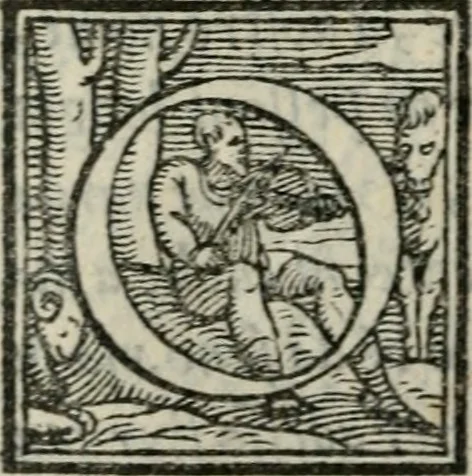 An illustration from Il rimanente de le piacevole, et ingeniose lettere indirizzate a diuersi, con bellissime argutie. Sotto varii, et sottilissimi discorsi, dechiarati, 1557, leaf 91
