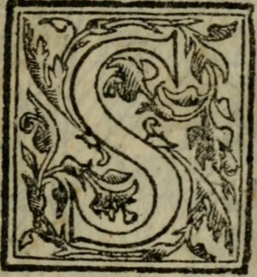 An illustration from Il riposo di Raffaello Borghini, in cvi della pittvra, e della scultura si fauella, de'piu illustri pittori, e scultori, et delle piu famose opere loro si fa mentione; e le cose principali appartenenti à dette arti s'insegnano, 1584, leaf 6