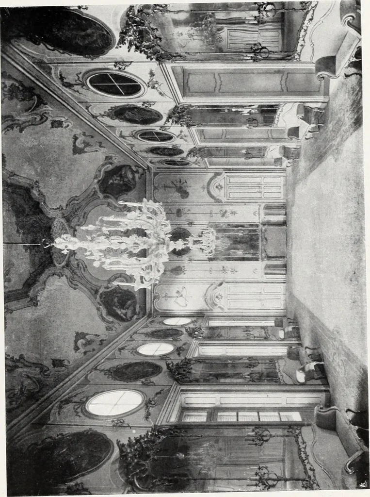 An illustration from Il ristauro dello storico Palazzo Bellini in Novara, ora sede della Banca Popolare, 1908, leaf 18