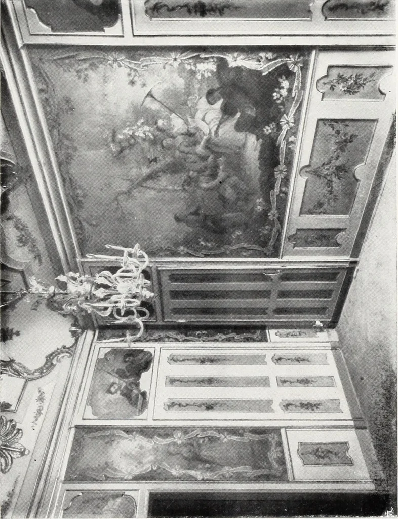 An illustration from Il ristauro dello storico Palazzo Bellini in Novara, ora sede della Banca Popolare, 1908, leaf 22