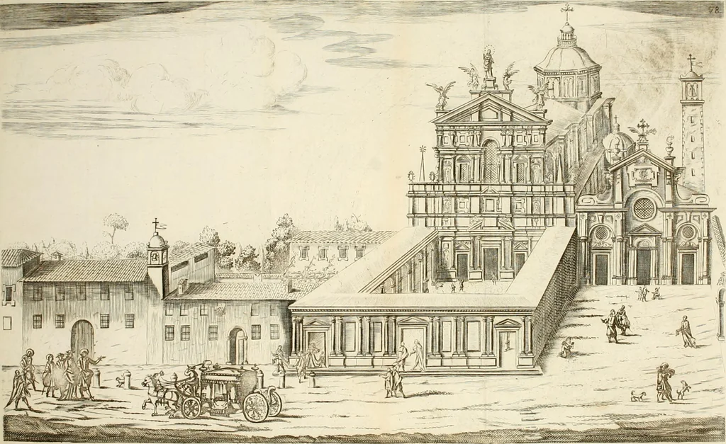 An illustration from Il ritratto di Milano : diuiso in tre libri, 1674, leaf 101
