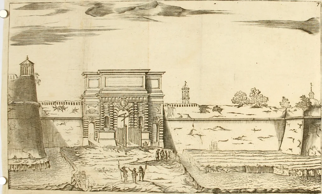 An illustration from Il ritratto di Milano : diuiso in tre libri, 1674, leaf 22