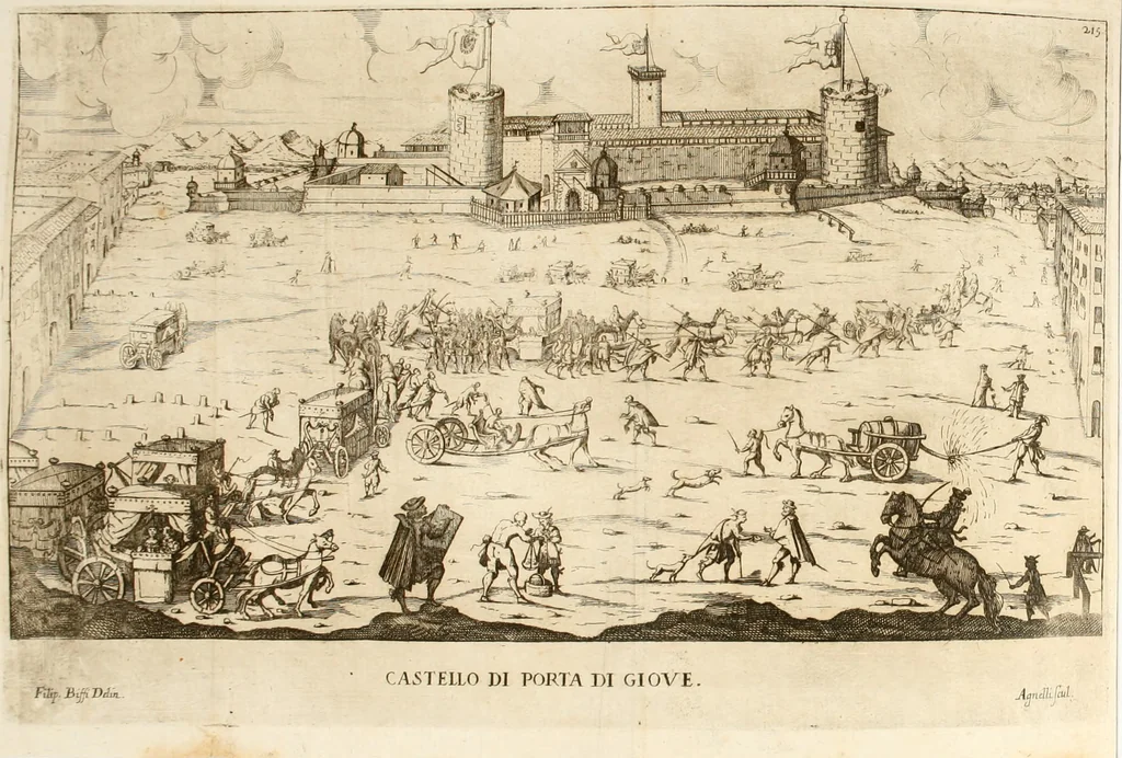An illustration from Il ritratto di Milano : diuiso in tre libri, 1674, leaf 240