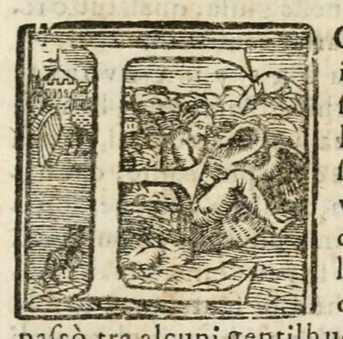 An illustration from Il Rota, overo, Delle imprese dialogo, 1590, leaf 7