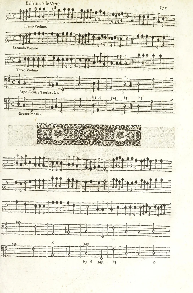 An illustration from Il S. Alessio : dramma mvsicale ..., 1634, leaf 193