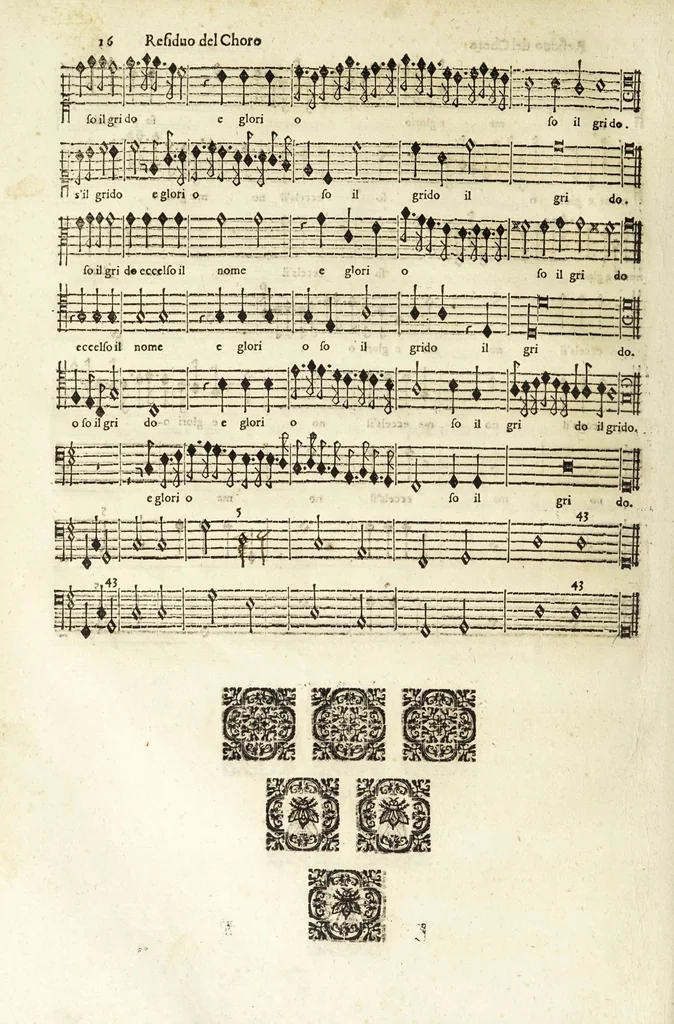 An illustration from Il S. Alessio : dramma mvsicale ..., 1634, leaf 26