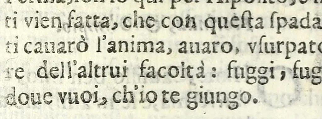 An illustration from Il salvato pvpillo : comedia, 1646, leaf 132