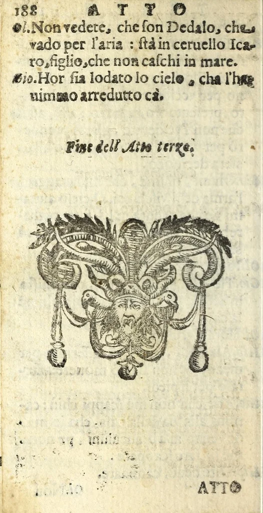 An illustration from Il salvato pvpillo : comedia, 1646, leaf 204