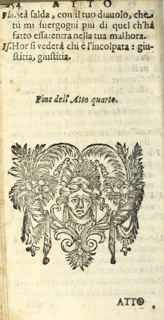 An illustration from Il salvato pvpillo : comedia, 1646, leaf 270