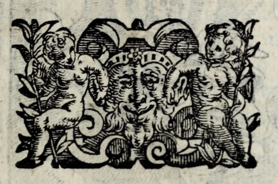An illustration from Il santoario di Parma doue si hanno tutte le vite de' corpi santi, & de' beati, 1593, leaf 103