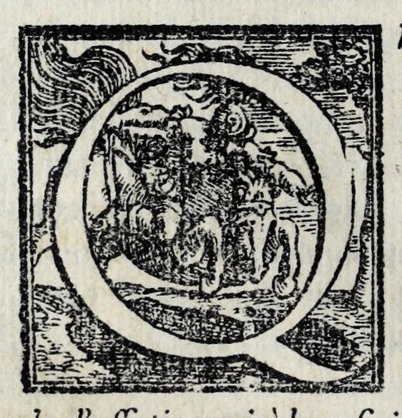An illustration from Il santoario di Parma doue si hanno tutte le vite de' corpi santi, & de' beati, 1593, leaf 104