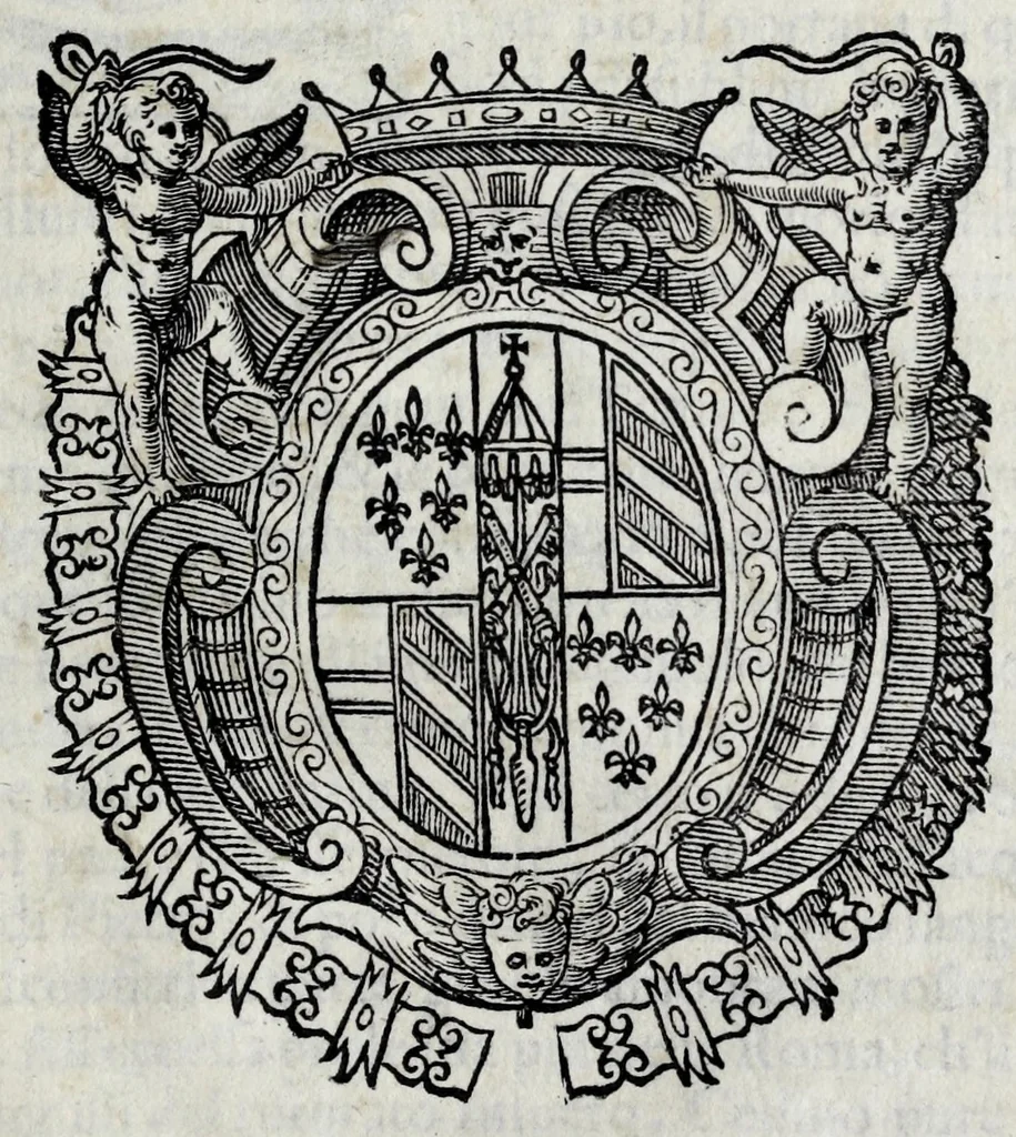An illustration from Il santoario di Parma doue si hanno tutte le vite de' corpi santi, & de' beati, 1593, leaf 125