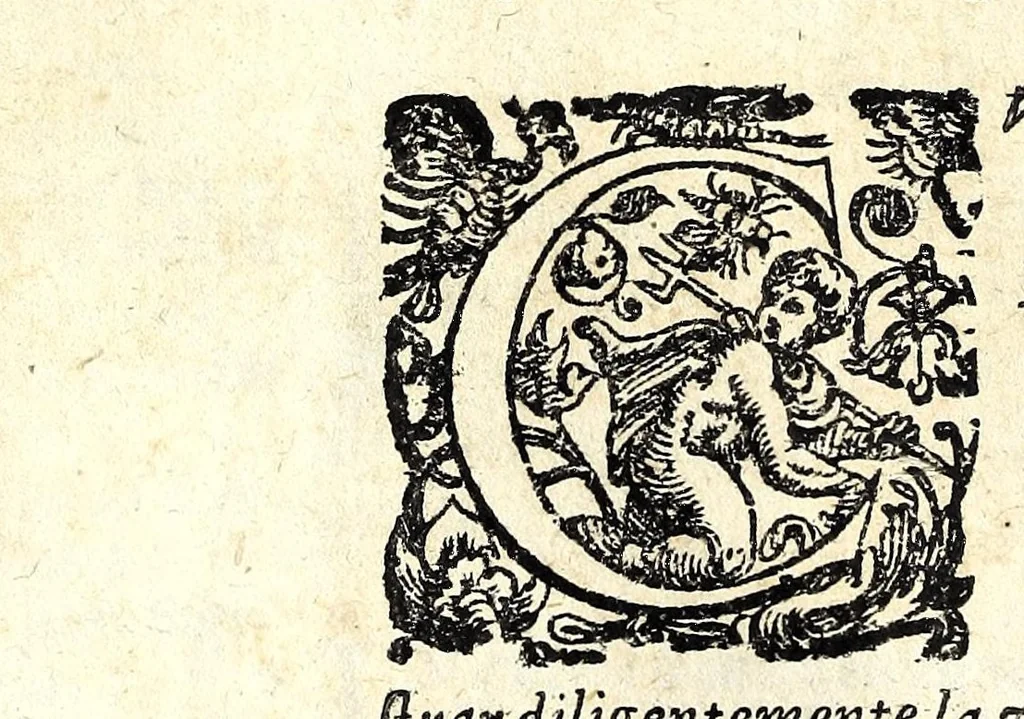 An illustration from Il serraglio de gli stupori del mondo, di Tomaso Garzoni da Bagnacavallo : diuiso in diece appartamenti, secondo i vari, & ammirabili oggetti : cioè di mostri, prodigii, prestigii ... : narrate da' più celebri scrittori, e descritte da' più famosi historici, e poeti, le quali talhora occorrono, considerandosi la loro probabilità, overo improbabilità, secondo la natura ..., 1613, leaf 286