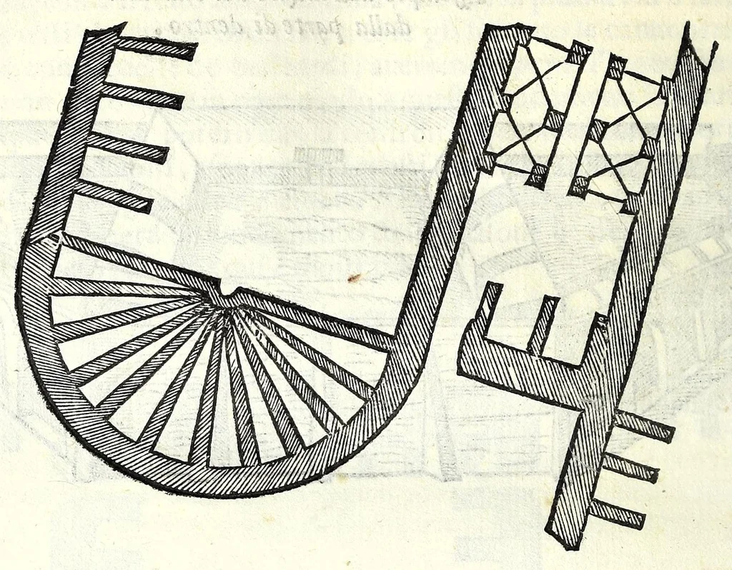 An illustration from Il soldato, 1570, leaf 222