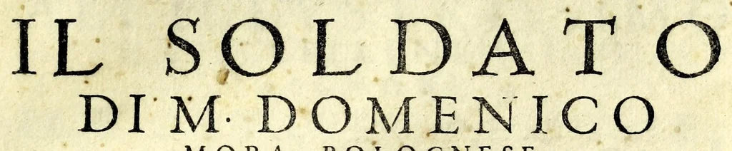 An illustration from Il soldato, 1570, leaf 5