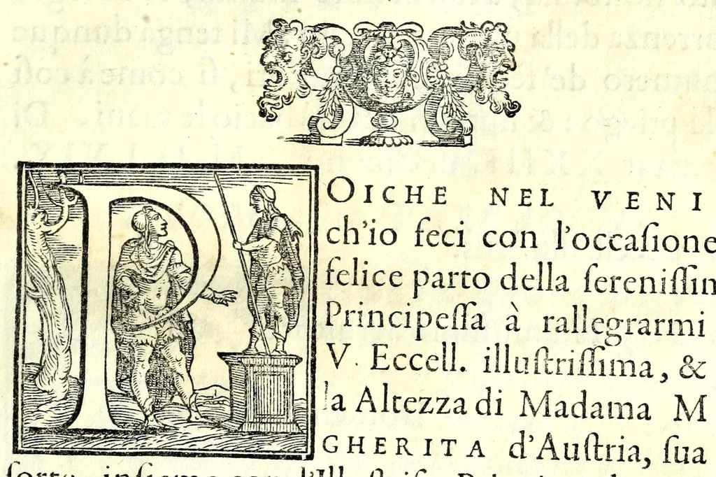 An illustration from Il soldato, 1570, leaf 7