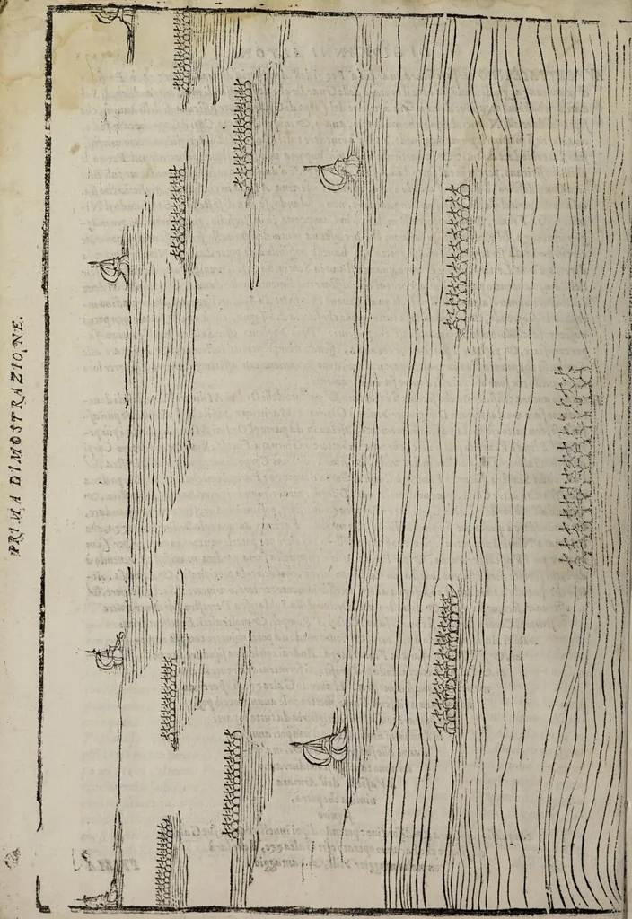 An illustration from Il soldato di Giovanni Altoni fiorentino : della scienza ed arte della guerra, 1604, leaf 138