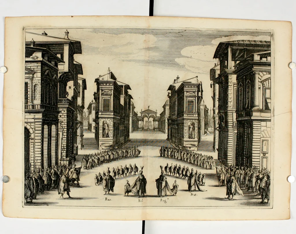 An illustration from Il Solimano : tragedia, 1620, leaf 51