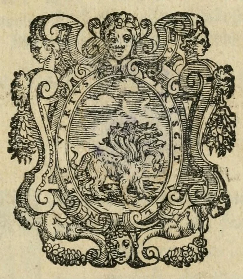 An illustration from Il svperbo torneo fatto nella regia città di Pavia, il carneuale del 1587, 1587, leaf 3