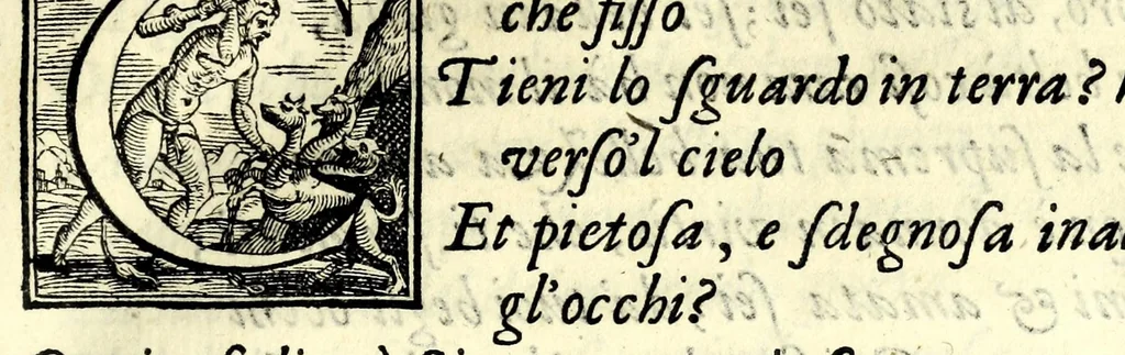 An illustration from Il Tancredi : tragedia, 1605, leaf 11