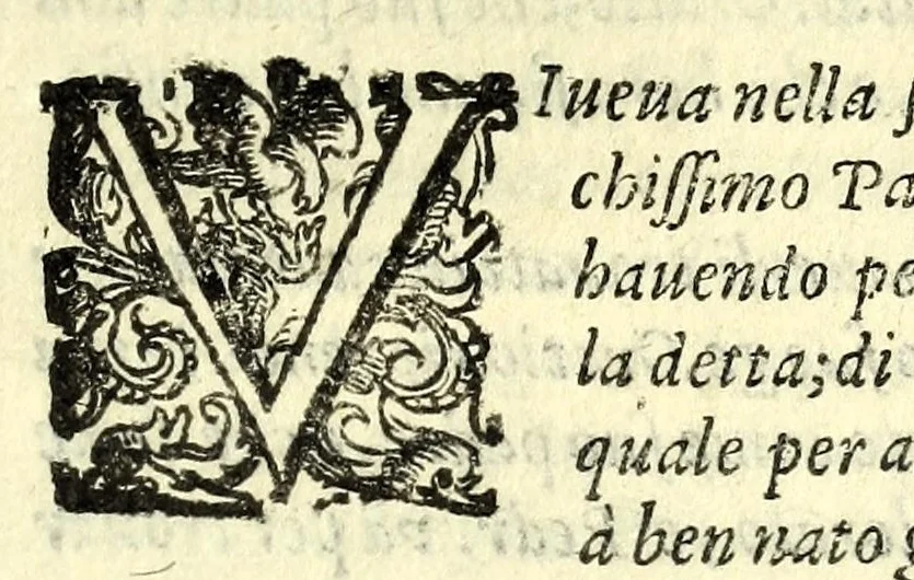 An illustration from Il teatro delle fauole rappresentatiue, overo, La ricreatione comica, boscareccia, e tragica : divisa in cinqvanta giornate, 1611, leaf 203