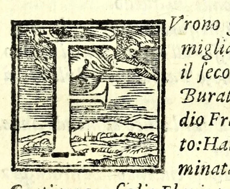 An illustration from Il teatro delle fauole rappresentatiue, overo, La ricreatione comica, boscareccia, e tragica : divisa in cinqvanta giornate, 1611, leaf 241