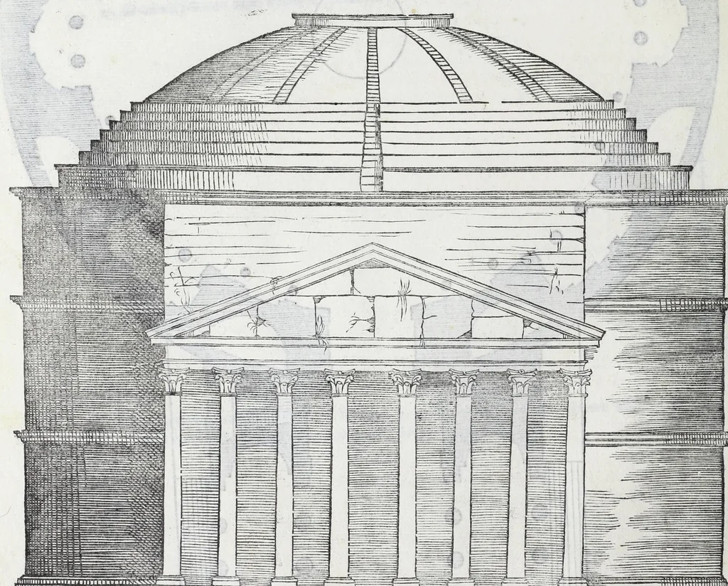An illustration from Il terzo libro, 1551, leaf 10