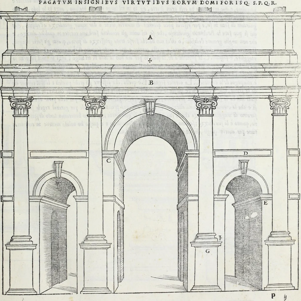 An illustration from Il terzo libro, 1551, leaf 115