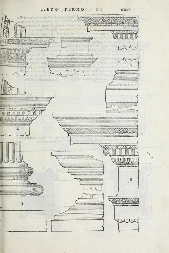 An illustration from Il terzo libro, 1551, leaf 117