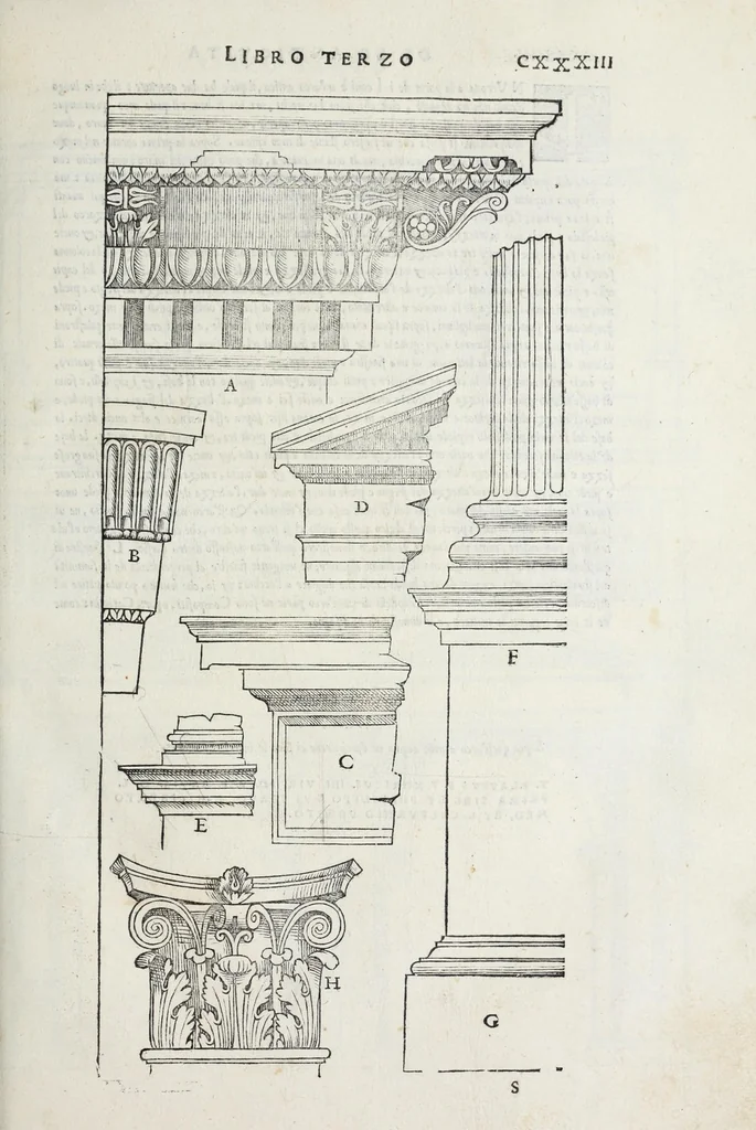 An illustration from Il terzo libro, 1551, leaf 137