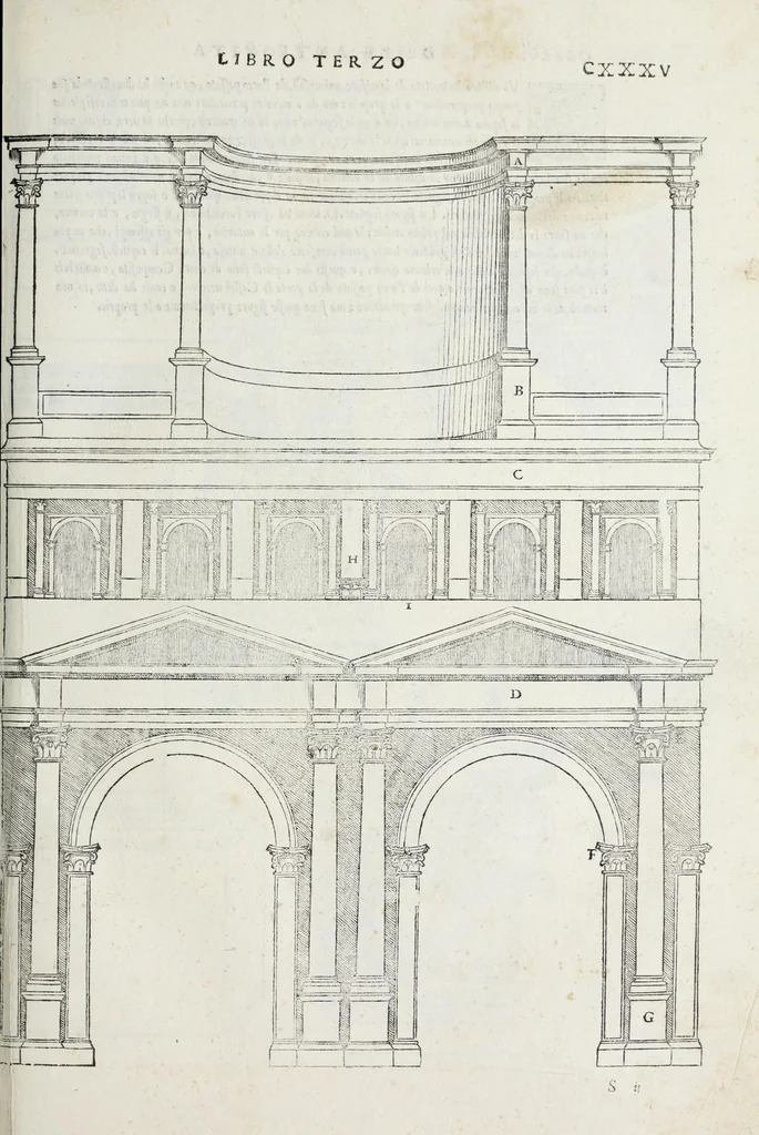 An illustration from Il terzo libro, 1551, leaf 139