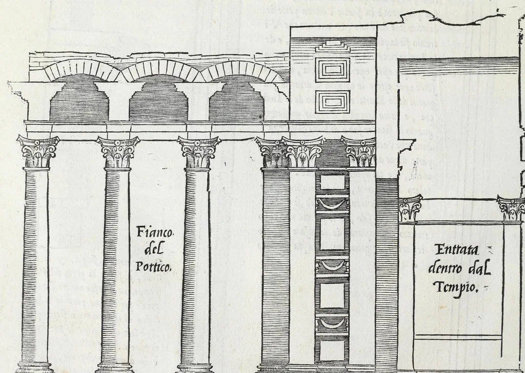 An illustration from Il terzo libro, 1551, leaf 14