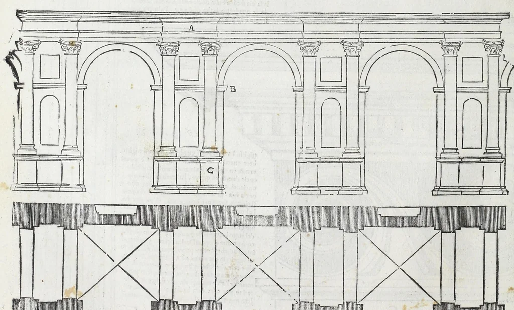 An illustration from Il terzo libro, 1551, leaf 146