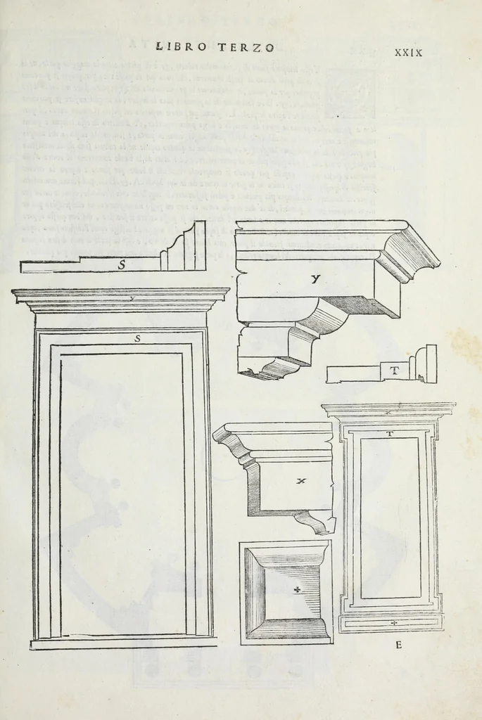 An illustration from Il terzo libro, 1551, leaf 31
