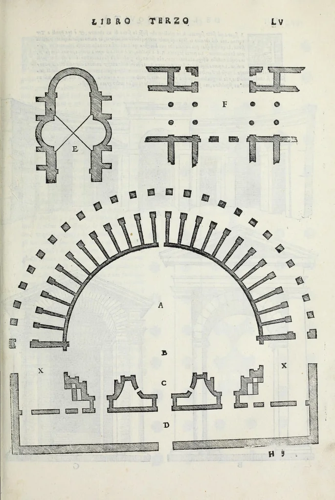 An illustration from Il terzo libro, 1551, leaf 57